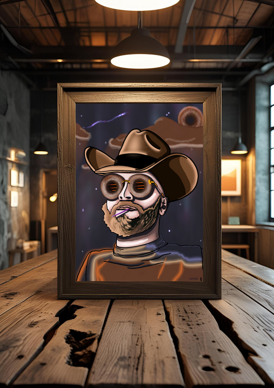 COWBOY SPACE JUNKIE – The awakening of a universe signed XANA