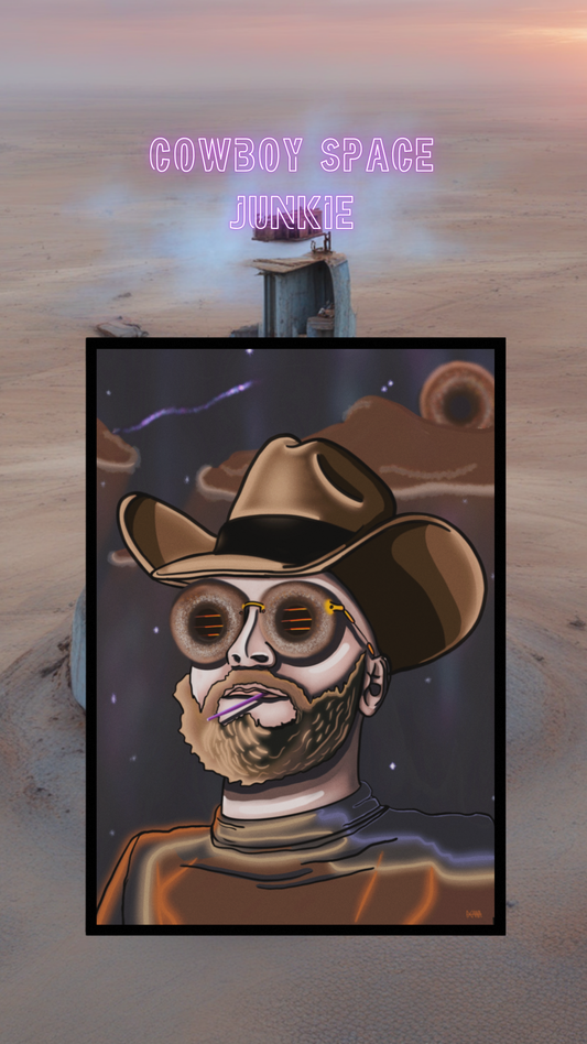 COWBOY SPACE JUNKIE – The awakening of a universe signed XANA